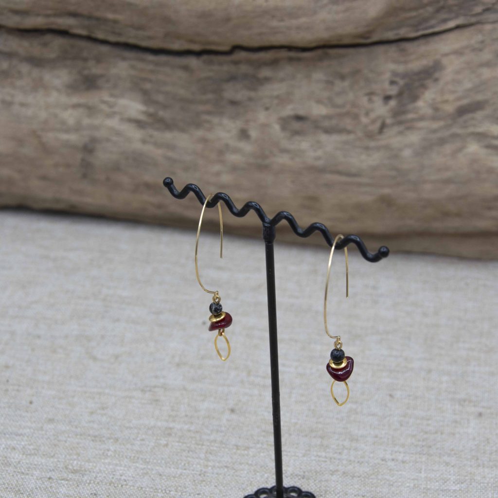 boucles d'oreilles créole goutte